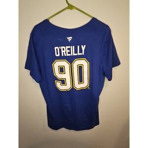 Fanatics 2019 Stanley Cup Finals St. Louis Blues O'Reilly V-Neck T-Shirt Sz XXL
